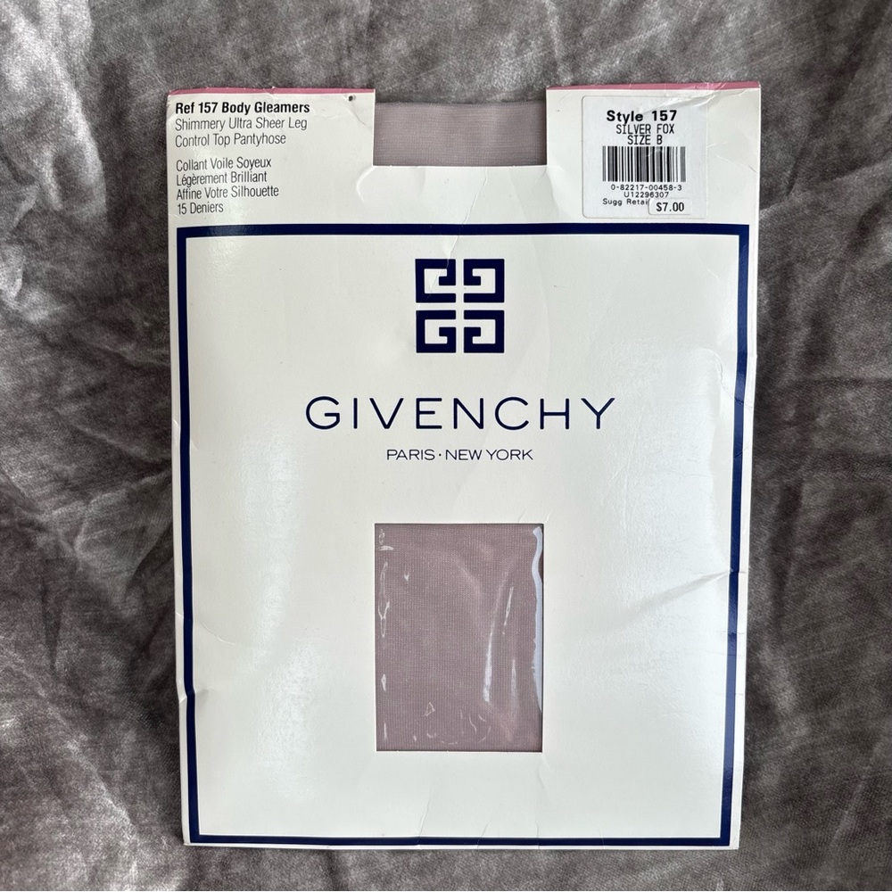 Givenchy vintage body gleamers shimmery Control Top Pantyhose